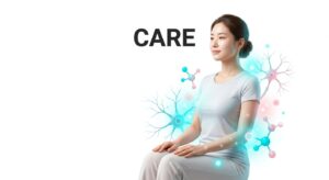 치료 후 편안하게 휴식을 취하며 회복하는 환자의 모습
